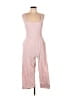 Speechless Solid Pink Jumpsuit Size XL - photo 1