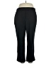 Lands' End 100% Polyester Solid Black Dress Pants Size L (tall) - photo 1