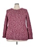 L.L.Bean 100% Cotton Tweed Burgundy Pullover Sweater Size 3X - photo 1