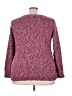 L.L.Bean 100% Cotton Tweed Burgundy Pullover Sweater Size 3X - photo 2