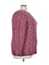 L.L.Bean 100% Cotton Tweed Burgundy Pullover Sweater Size 3X - photo 4