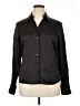 Ellen Tracy Metallic Black Long Sleeve Blouse Size 14 - photo 1
