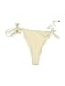 MATTE Collection Ivory Swimsuit Bottoms Size S - photo 2