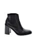 Via Spiga 100% Leather Black Ankle Boots Size 8 1/2 - photo 1