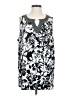 Susan Graver Black Sleeveless Blouse Size 1X - photo 1