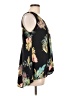 W5 100% Polyester Black Sleeveless Blouse Size L - photo 4