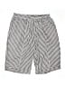 Unbranded 100% Polyester Stripes White Athletic Shorts Size XXL - photo 1