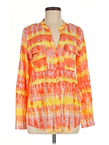 Calvin Klein Long Sleeve Blouse (view 1)
