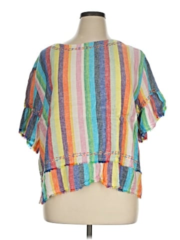 John Mark Short Sleeve Blouse (view 1)