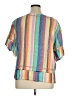 John Mark 100% Linen Blue Short Sleeve Blouse Size XL - photo 2
