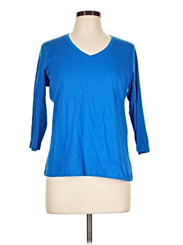 St. John's Bay 3/4 Sleeve T-Shirt (view 1)