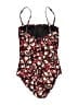 Profile by Gottex Print Red One Piece Swimsuit Size 8 - photo 2