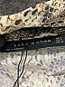 Zara 100% Polyester Animal Print Snake Print Gold Kimono Size M - photo 7