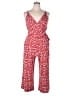 Korye Hearts Red Jumpsuit Size XL - photo 1