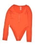 Full Circle Trends With Love Orange Bodysuit Size S - photo 1