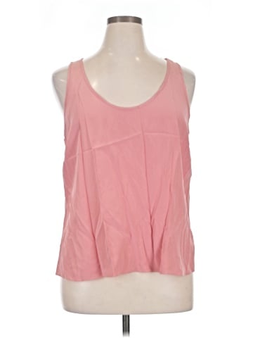 St. John Sleeveless Silk Top (view 1)