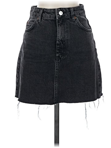 Topshop Denim Skirt (view 1)