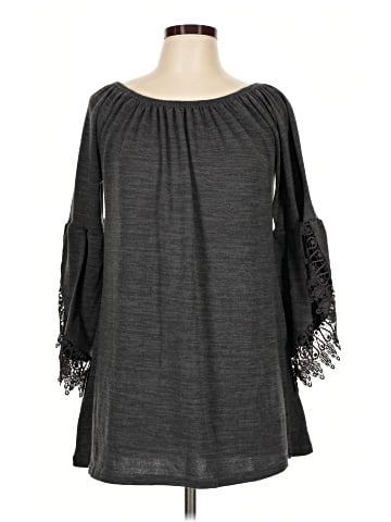 Win Win 3/4 Sleeve Blouse (view 1)