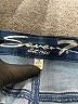 Seven7 Stars Blue Denim Shorts Size 16 - photo 3