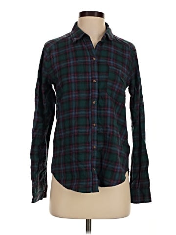 Hollister Long Sleeve Button-Down Shirt (view 1)