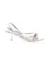 Pelle Moda Silver Sandals Size 8 1/2 - photo 1
