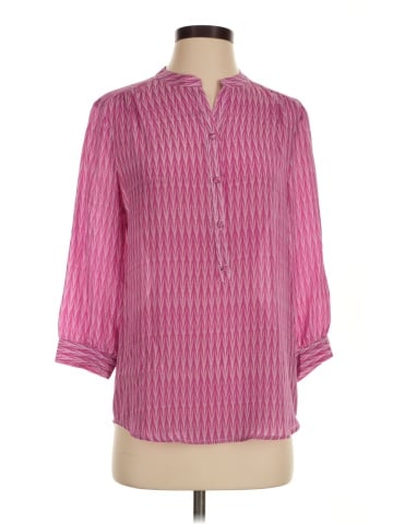 Ellie Kai 3/4 Sleeve Silk Top (view 1)