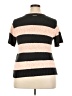 Peace Love World Stripes Black Pullover Sweater Size 2X - photo 2