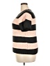 Peace Love World Stripes Black Pullover Sweater Size 2X - photo 5