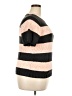 Peace Love World Stripes Black Pullover Sweater Size 2X - photo 4