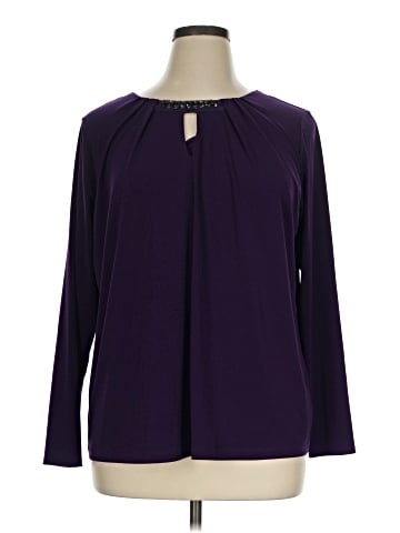 Liz Claiborne Career Long Sleeve Blouse (view 1)