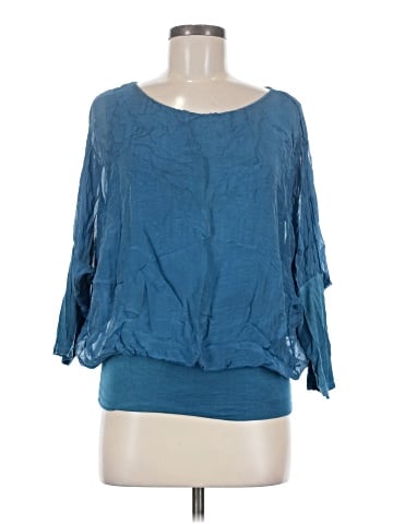GiGi Moda 3/4 Sleeve Silk Top (view 1)