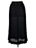 I.N. Studio 100% Rayon Solid Black Formal Skirt Size XL - photo 2