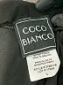 Coco Bianco Solid Black Cocktail Dress Size L - photo 7