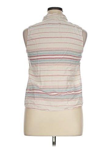 C&C California Sleeveless Button-Down Shirt (view 2)