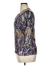 Jane Ashley 100% Polyester Blue 3/4 Sleeve Blouse Size XL - photo 5