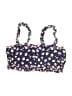 SO Floral Blue Swimsuit Top Size L - photo 1