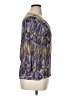 Jane Ashley 100% Polyester Blue 3/4 Sleeve Blouse Size XL - photo 4