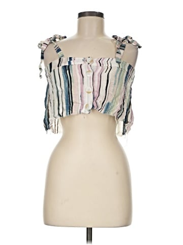 Olivaceous Sleeveless Blouse (view 1)