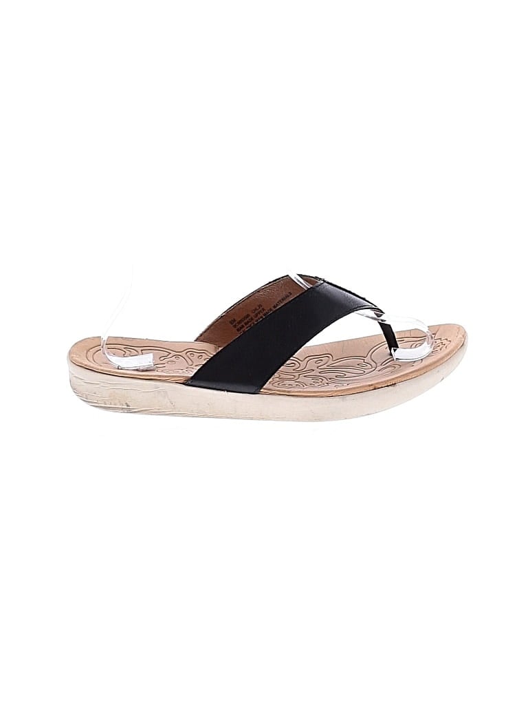 Pre-owned B.o.c. Flip Flops In Black