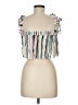 Olivaceous 100% Rayon Ivory Sleeveless Blouse Size M - photo 2