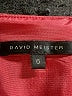 David Meister 100% Polyester Tie-dye Red Pink Cocktail Dress Size 6 - photo 4