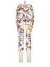Susan Graver Print White Casual Pants Size 6 (petite) - photo 2
