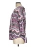 New Directions Chevron-herringbone Purple Pullover Sweater Size L - photo 5