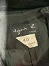 Agnes B. 100% Wool Black Wool Blazer Size EU (FR) 40 / US 8 - photo 6