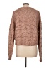 Just Fab Tweed Brown Pullover Sweater Size L - photo 2