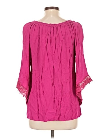 Melissa Paige 3/4 Sleeve Blouse (view 2)