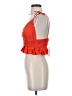 Sim & Sam 100% Cotton Orange Sleeveless Top Size S - photo 5