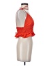 Sim & Sam 100% Cotton Orange Sleeveless Top Size S - photo 4
