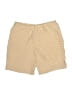 Discreet Chevron-herringbone Gold Athletic Shorts Size M - photo 1