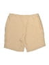 Discreet Chevron-herringbone Gold Athletic Shorts Size M - photo 2